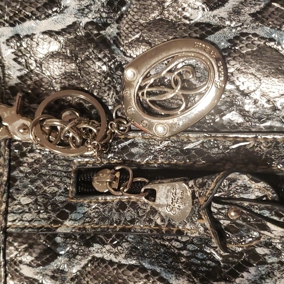 GENNA de Rossi XLarge purse‎ snake skin - Picture 2 of 16